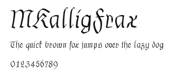 MKalligFrax Preview