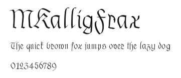 MKalligFrax Preview