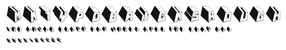 MKTypobricksRough Preview