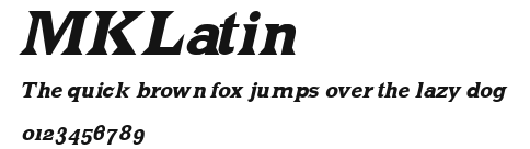MKLatin Preview