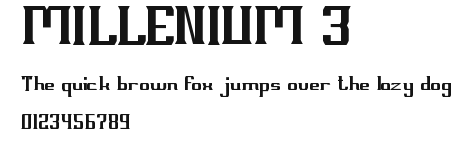 MILLENIUM 3 Preview