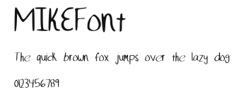 MIKEFont Preview
