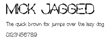 MICK JAGGED Preview