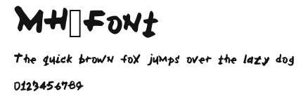 MH_Font Preview