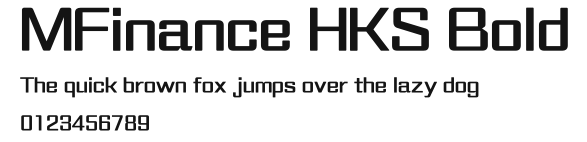 MFinance HKS Bold Preview
