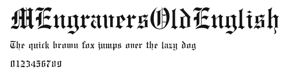 MEngraversOldEnglish Preview