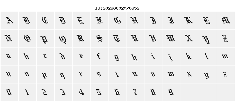 Character Map