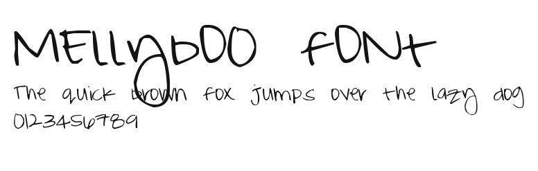 MEllybO0 fONt Preview