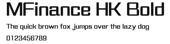 MFinance HK Bold Preview