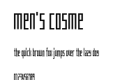 MEN'S COSME Preview