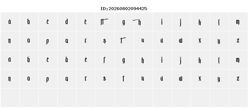 Character Map