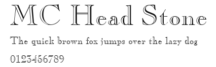 MC Head Stone Preview