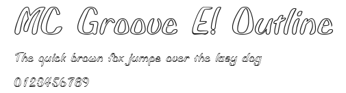 MC Groove E! Outline Preview