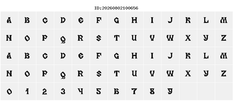 Character Map