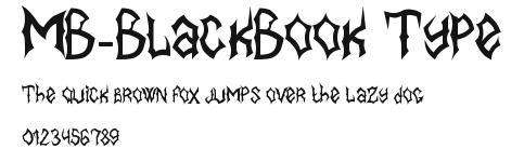 MB-BlackBook Type Preview