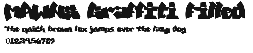 MAWNS Graffiti Filled Preview