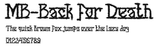 MB-Back for Death Preview