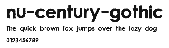 nu-century-gothic Preview