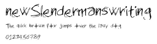 newSlendermanswriting Preview