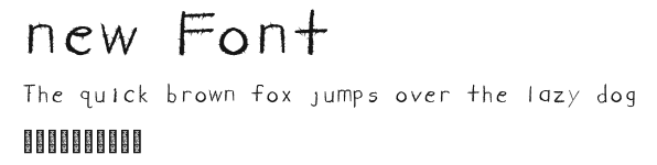 new Font Preview