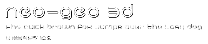 neo-geo 3D Preview