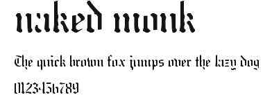 naked monk Preview