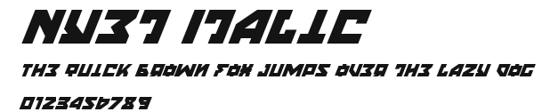Nyet Italic Preview