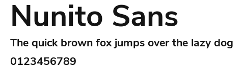 Nunito Sans Preview