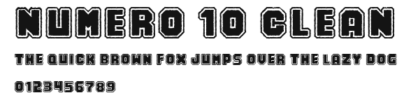 Numero 10 Clean Preview