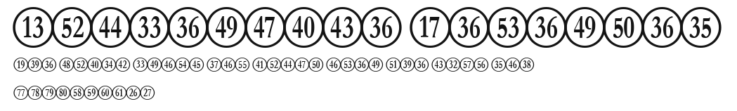 Numberpile Reversed Preview