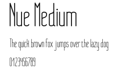 Nue Medium Preview