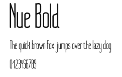 Nue Bold Preview