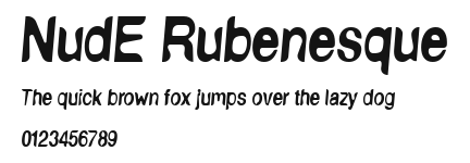NudE Rubenesque Preview