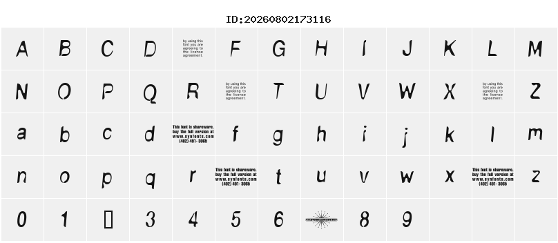 Character Map
