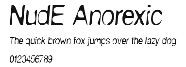 NudE Anorexic Preview