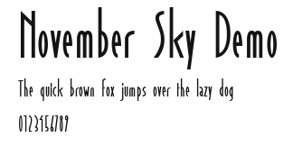 November Sky Demo Preview