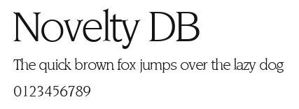 Novelty DB Preview