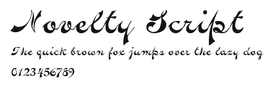 Novelty Script Preview