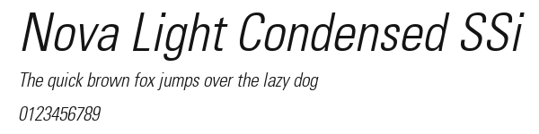 Nova Light Condensed SSi Preview
