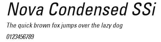 Nova Condensed SSi Preview