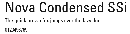 Nova Condensed SSi Preview