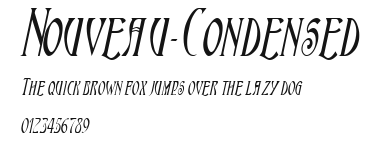 Nouveau-Condensed Preview