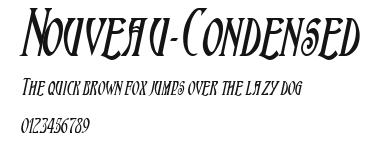 Nouveau-Condensed Preview
