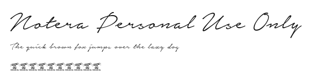 Notera Personal Use Only Preview
