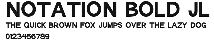 Notation Bold JL Preview