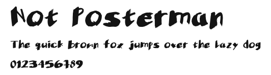 Not Posterman Preview