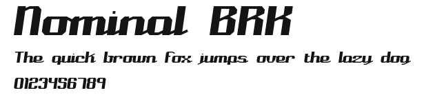 Nominal BRK Preview