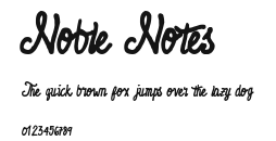Noble Notes Preview