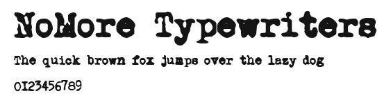 NoMore Typewriters Preview