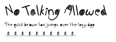 No Talking Allowed Preview